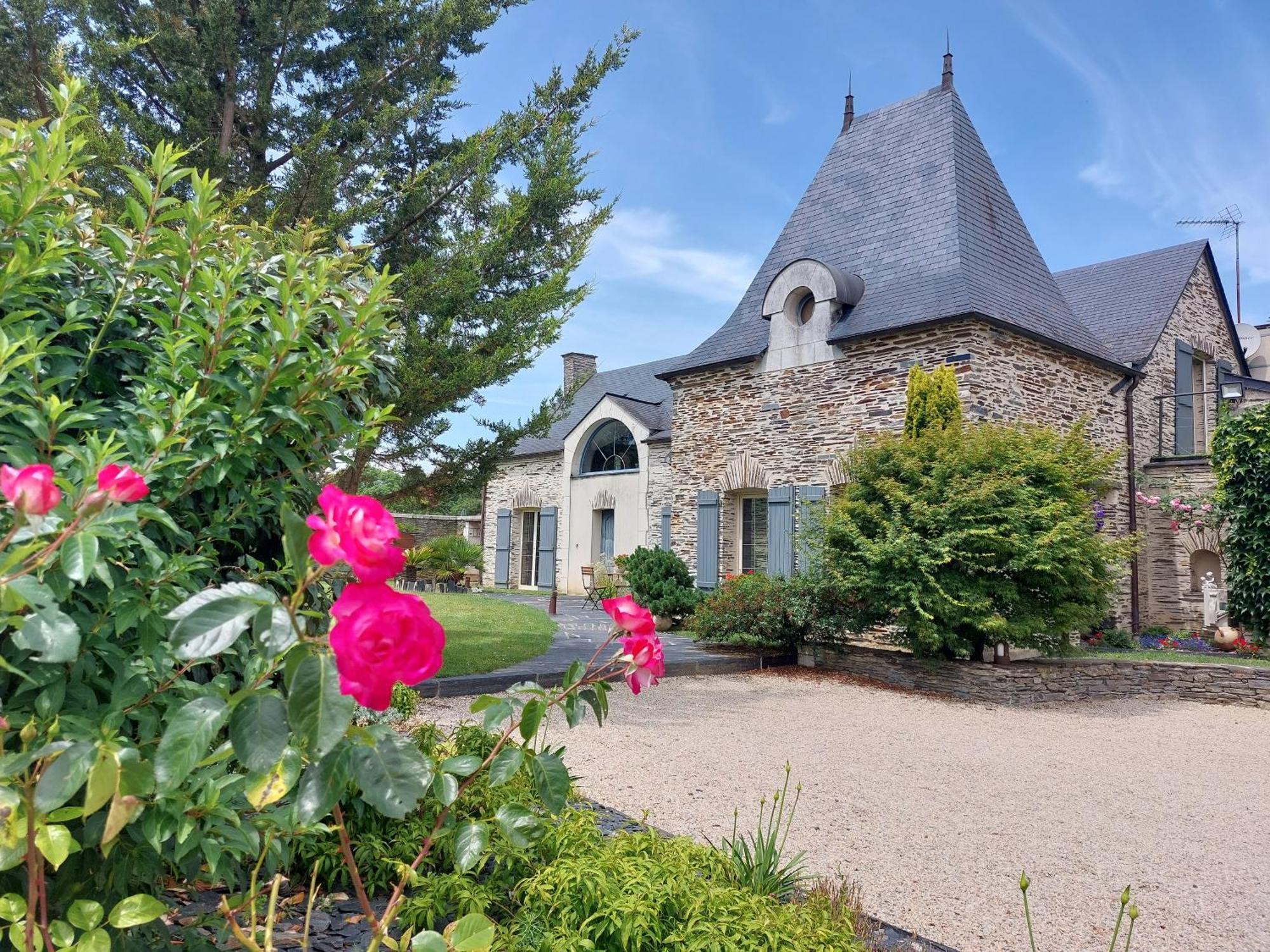 Hotel Gite Belle Fontaine Angrie Exterior foto