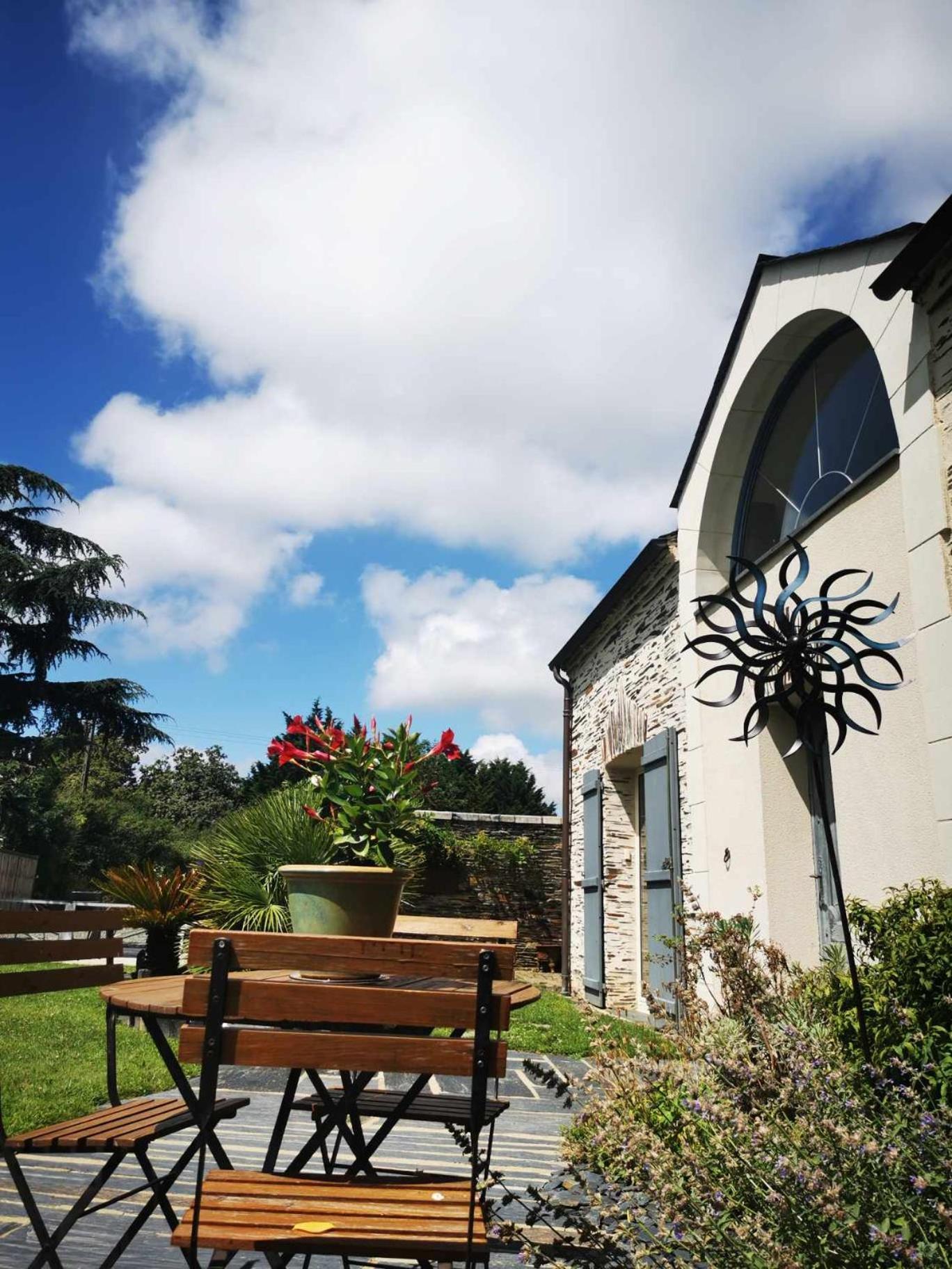Hotel Gite Belle Fontaine Angrie Exterior foto